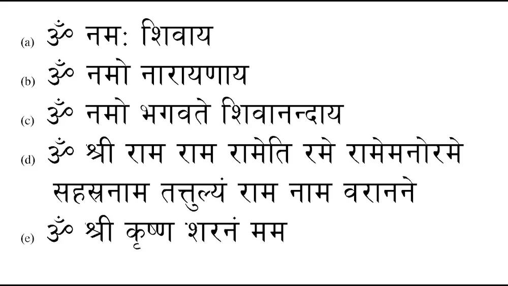 Om Devanagari