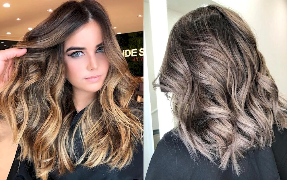 Handtouch hair colouring technique