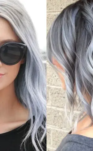 Ombré balayage ashy