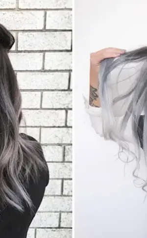 Ombré balayage ash
