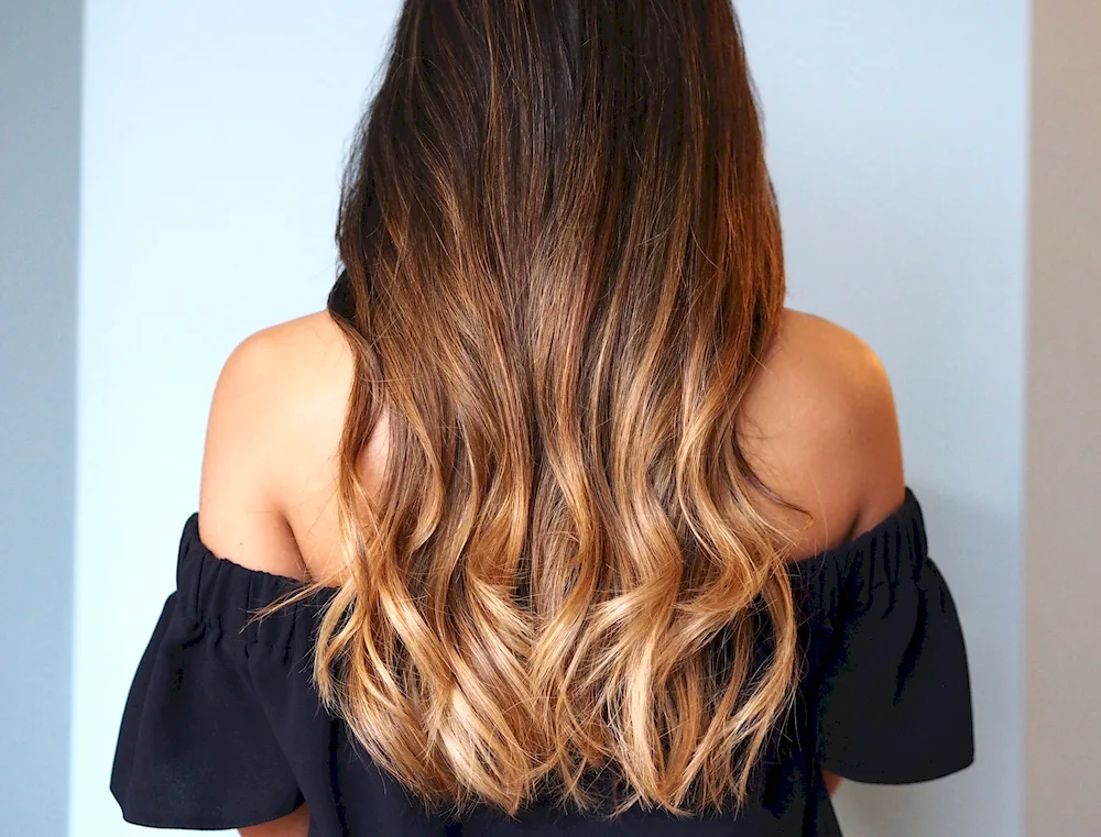 Balayage colouring 2020
