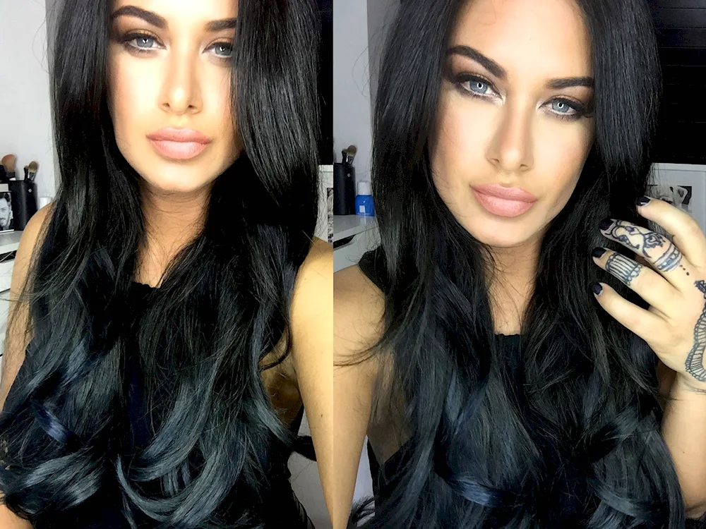 Ombré on black hair