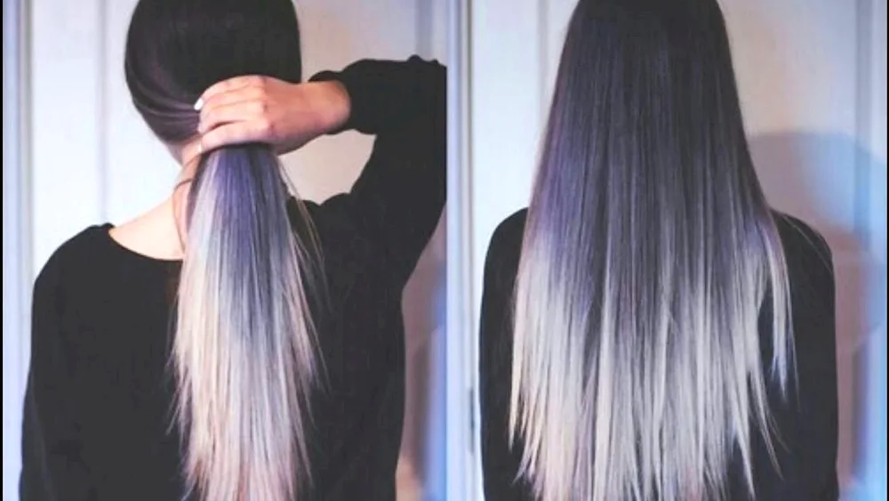 Dip Dye hair ends