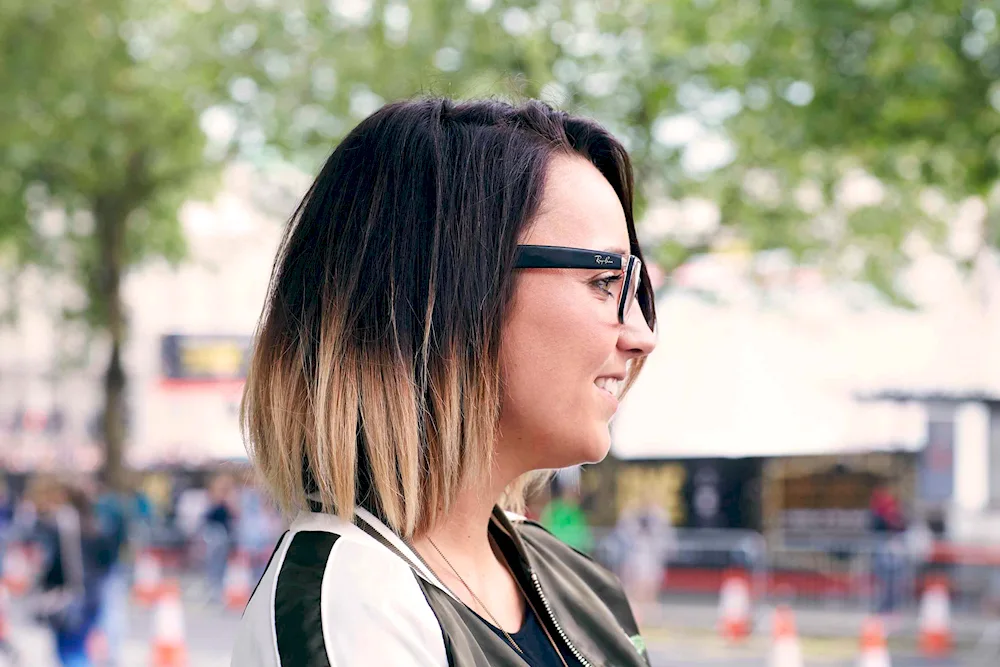 Ombré for short hair