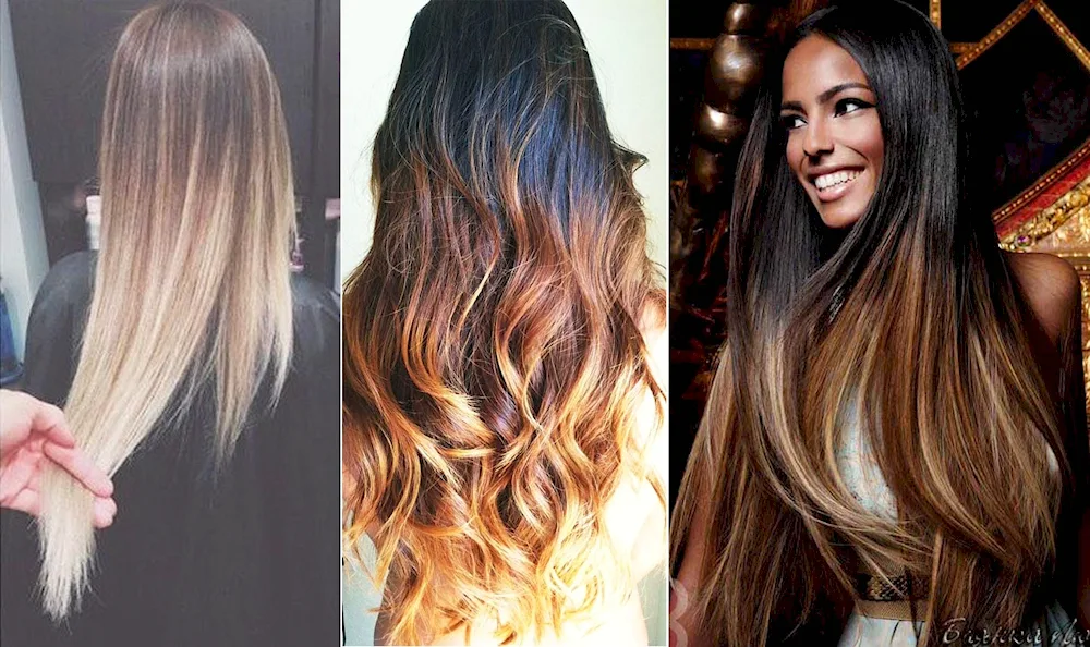 Ombre colouring