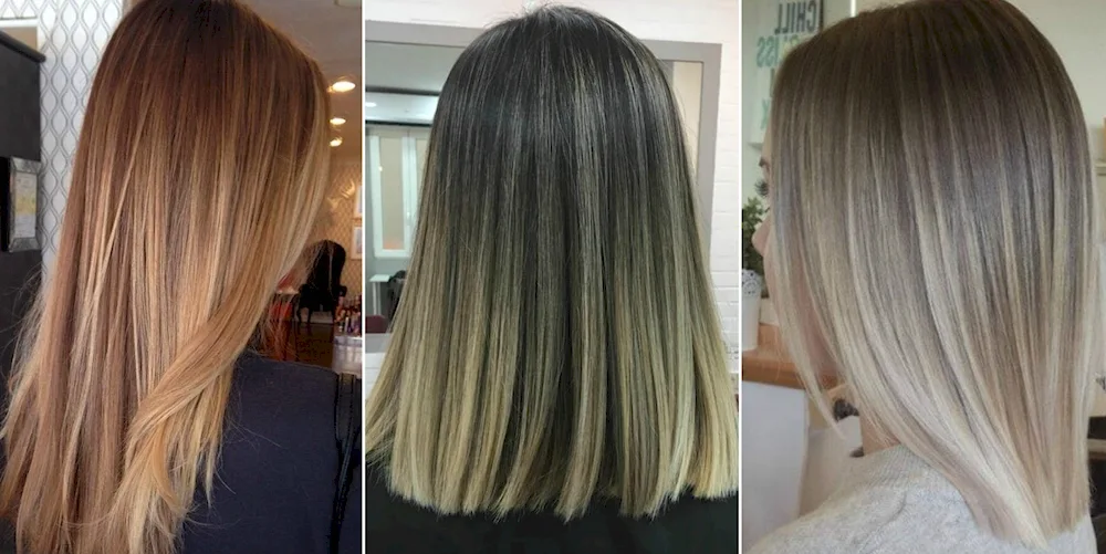 Blooming root balayage