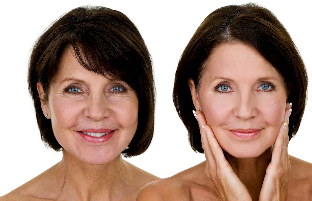 Lifting eyebrow make-up