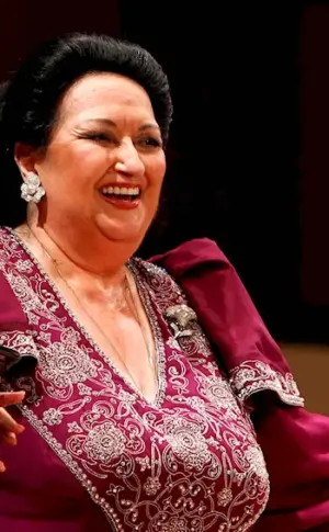 Opera singer Caballé