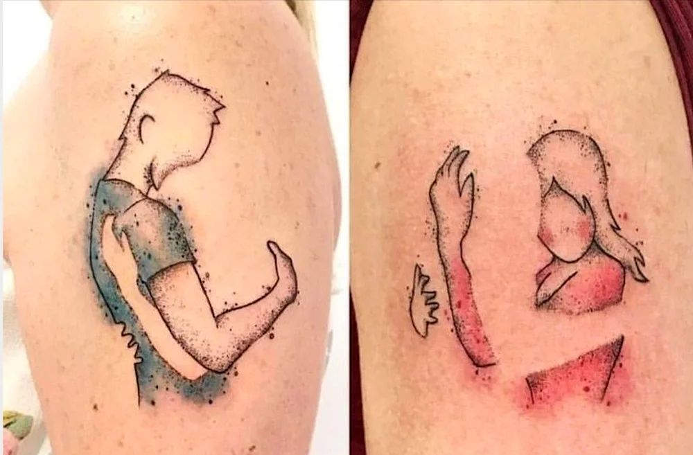 Tattoo of a mother