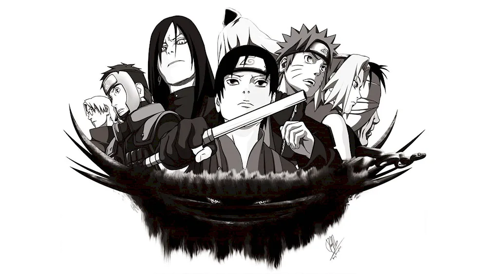 Orochimaru and Itachi