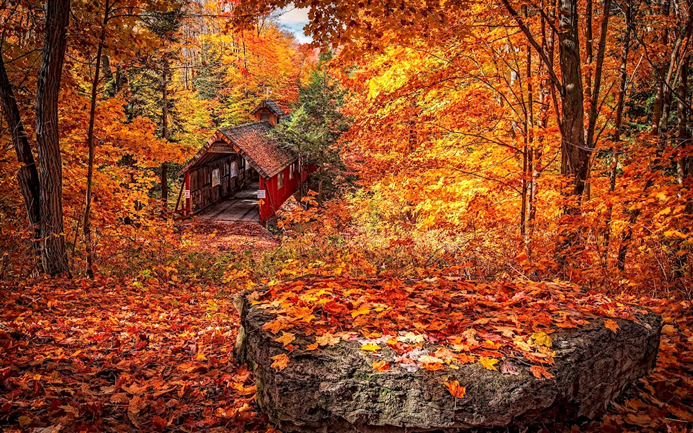 Azerbaijan mountains in autumn