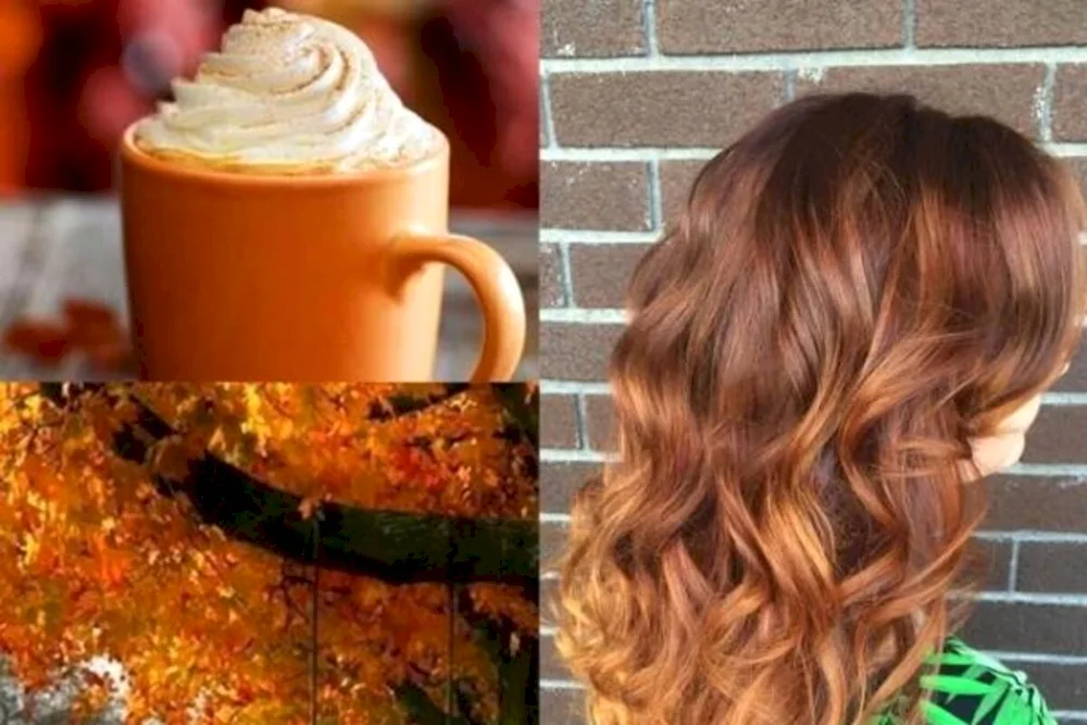 Autumn hair colouring