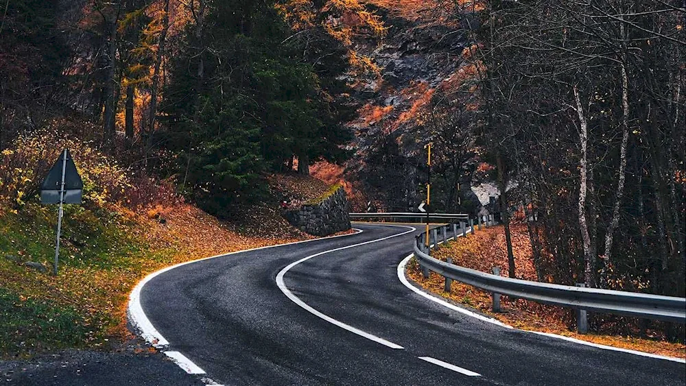 A country road
