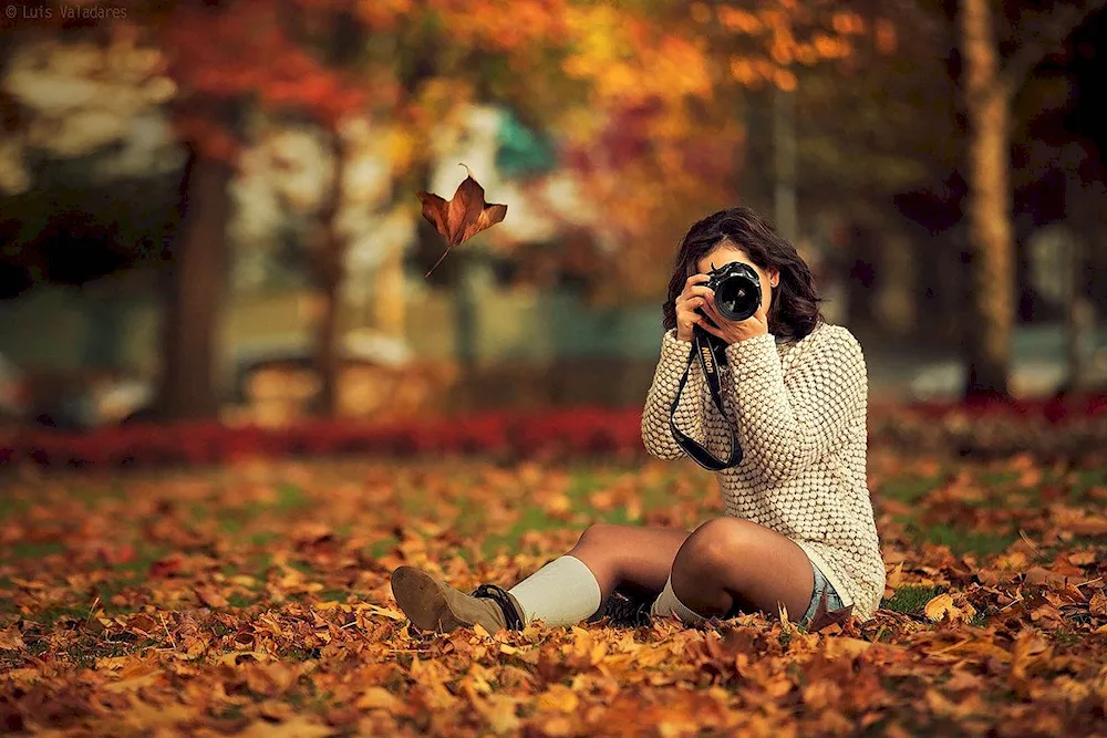 Autumn photo shoot