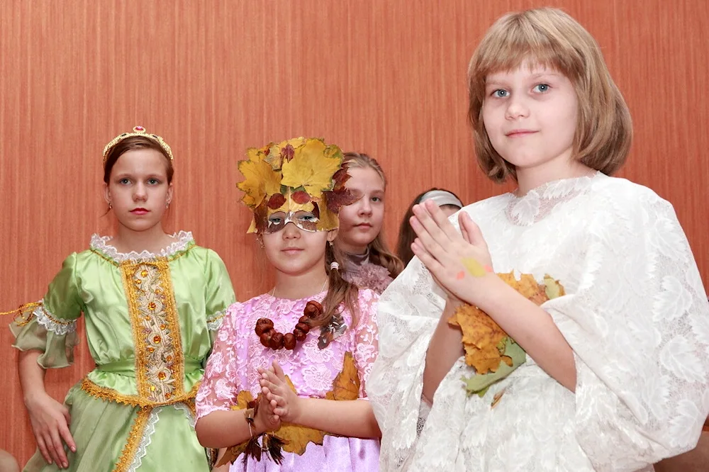 Autumn ball photo kids