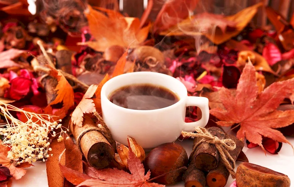 Autumn coffee