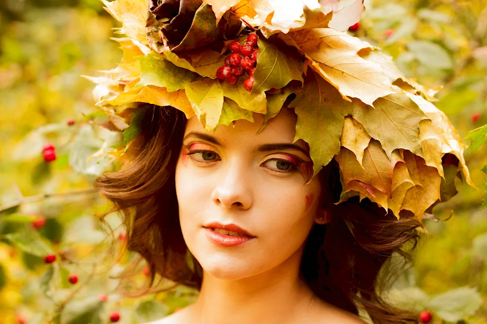 Autumn makeup