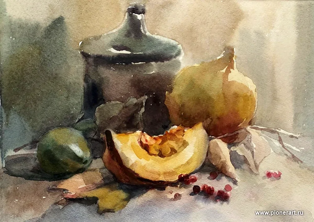 Academic Painting Still Life Repinka