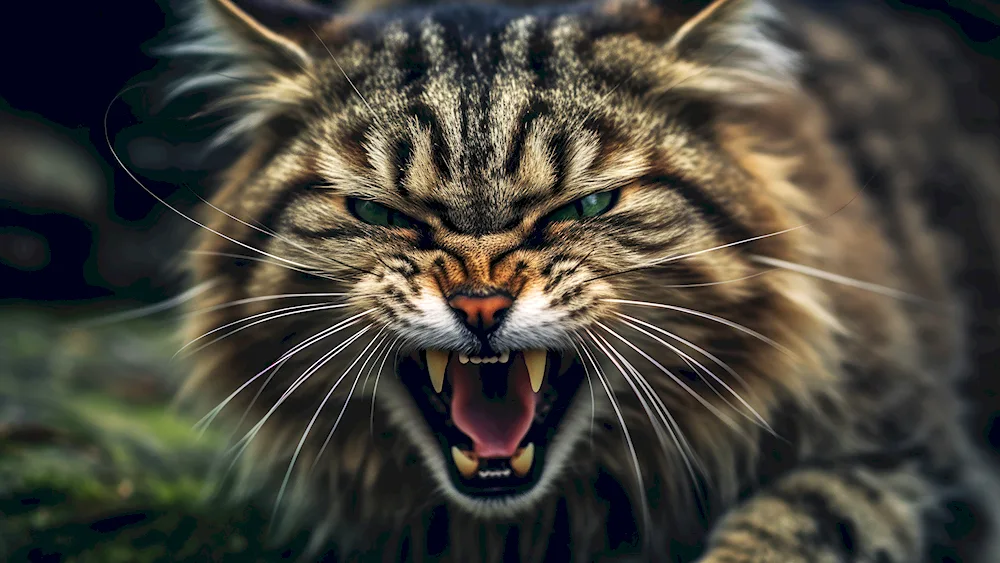 Cat's snarl