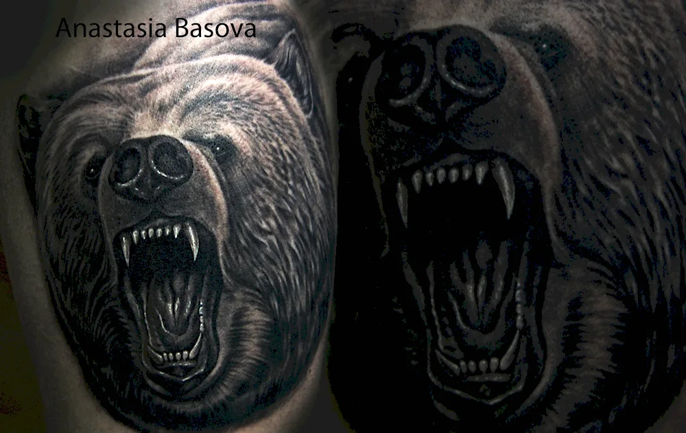 Bear tattoo