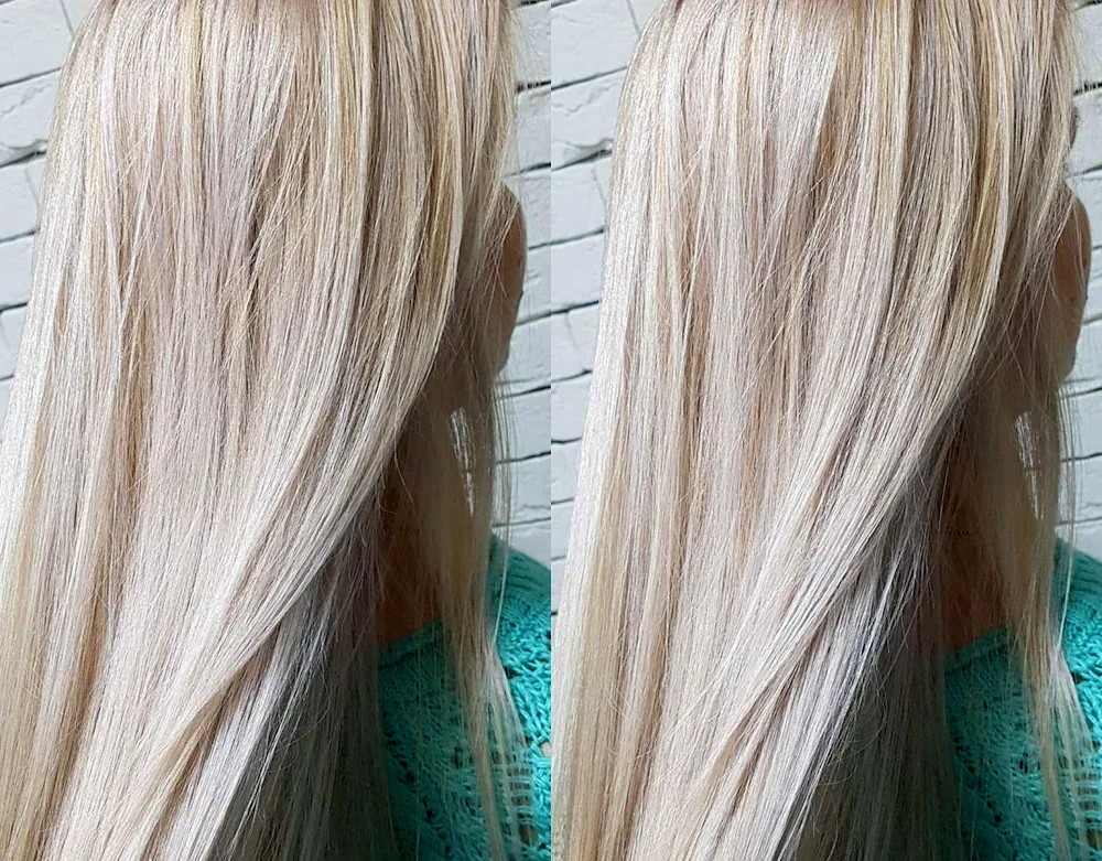 Single tone hair colouring