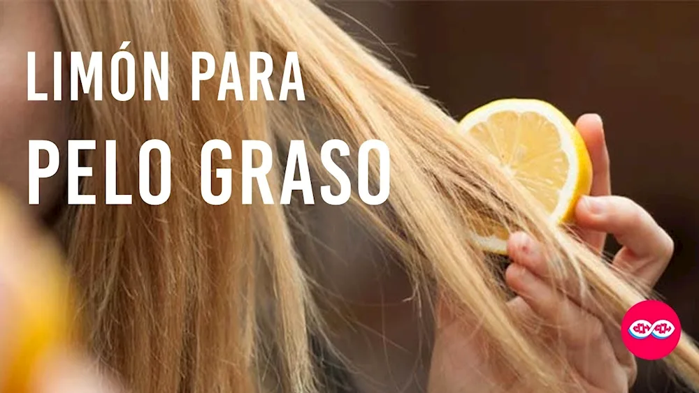 Lemon hair bleaching