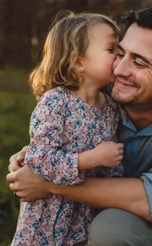 Father and daughter