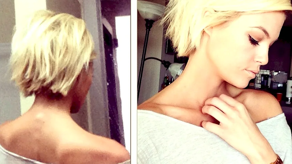 Faded pixie bob haircut