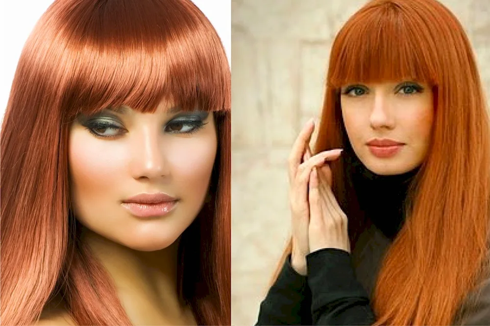 Megan Prescott red hair colour