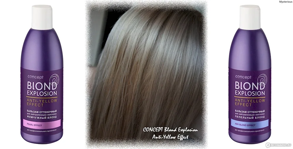 Pearl blond tinting balm Arctic blond 300ml Concept blond explosion Anti-Yellow