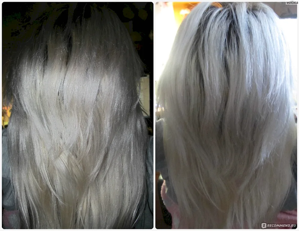 Silver blond tint balm
