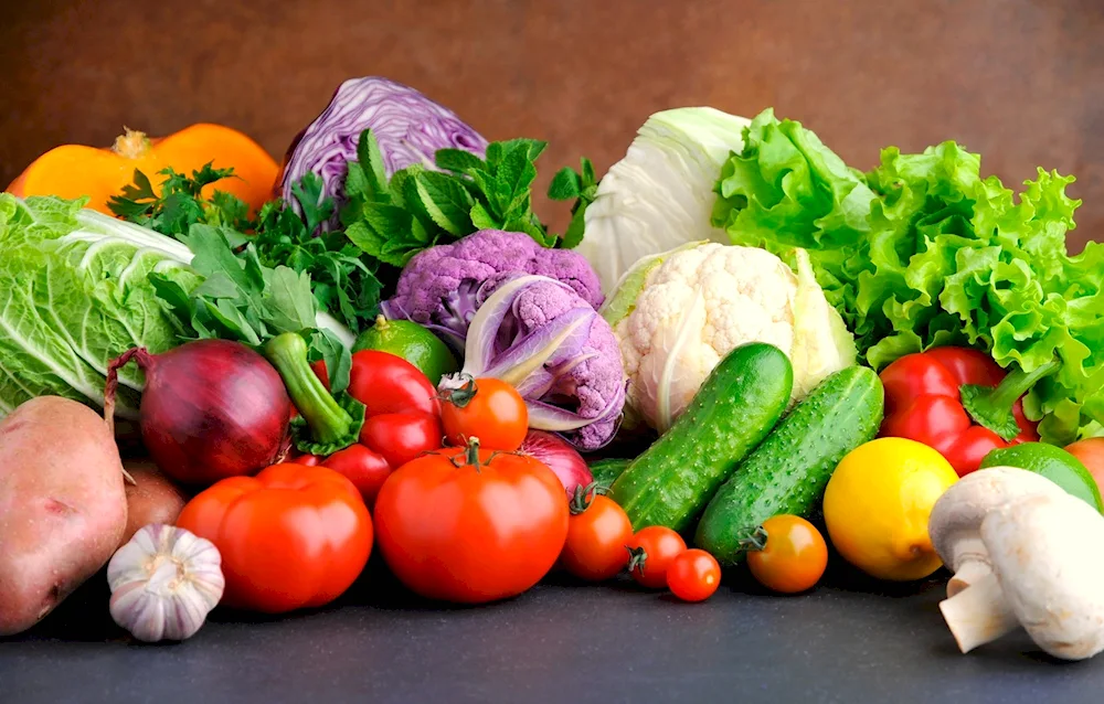 Vegetables and fruits