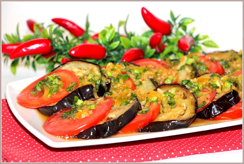 Georgian winter aubergines Sweet Chilli