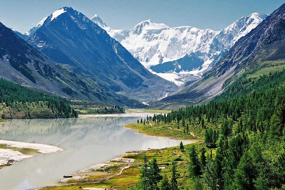 Lake Akkem Mountain Altai