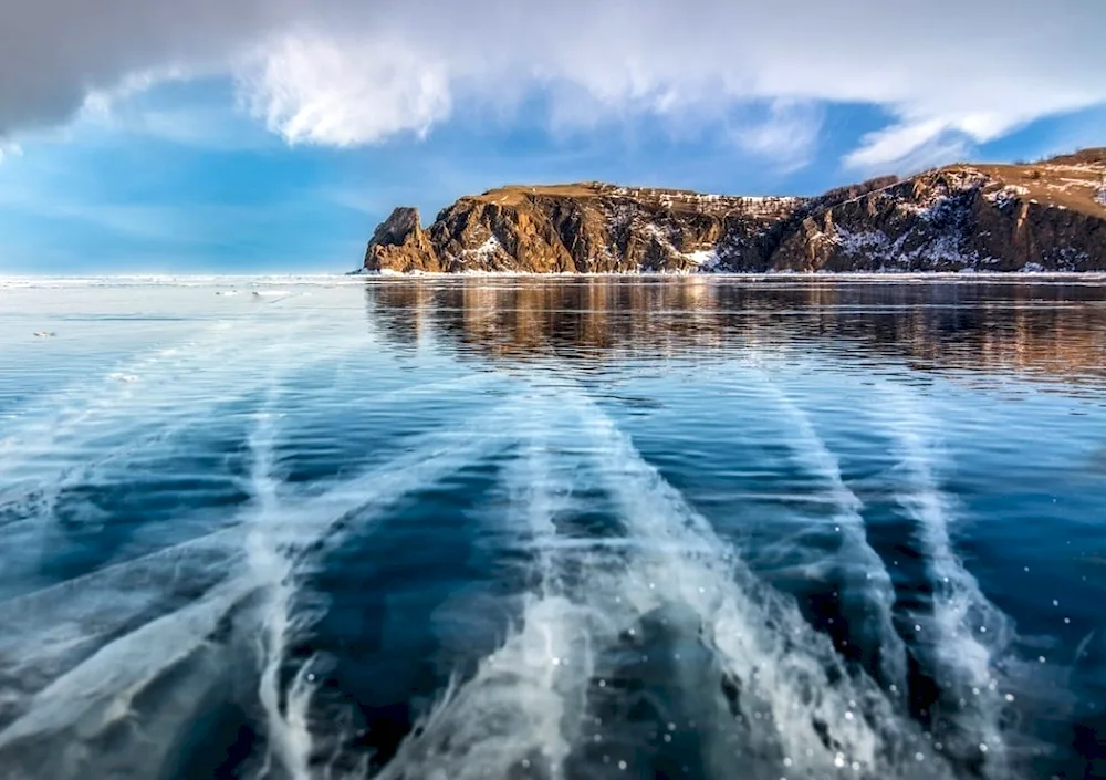 Baikal winter