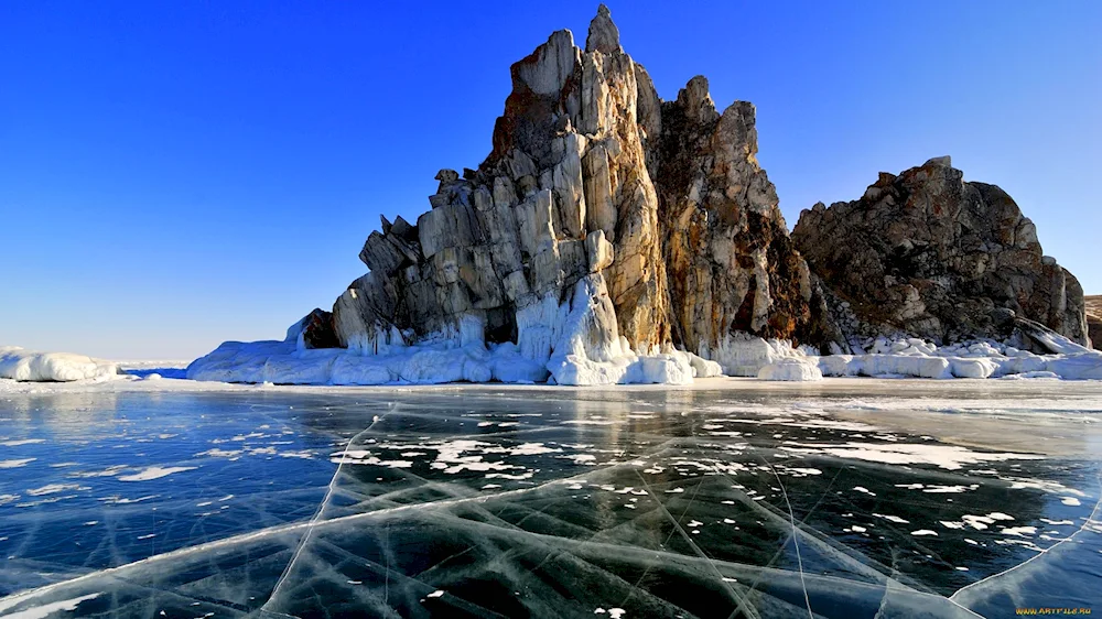 Winter Baikal Olkhon