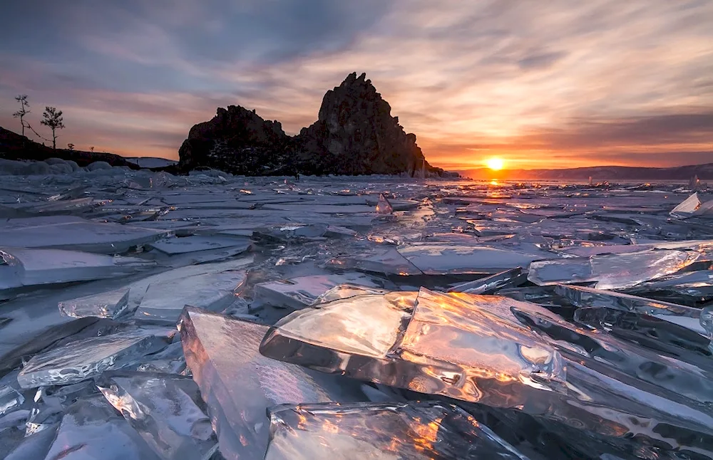 Baikal winter