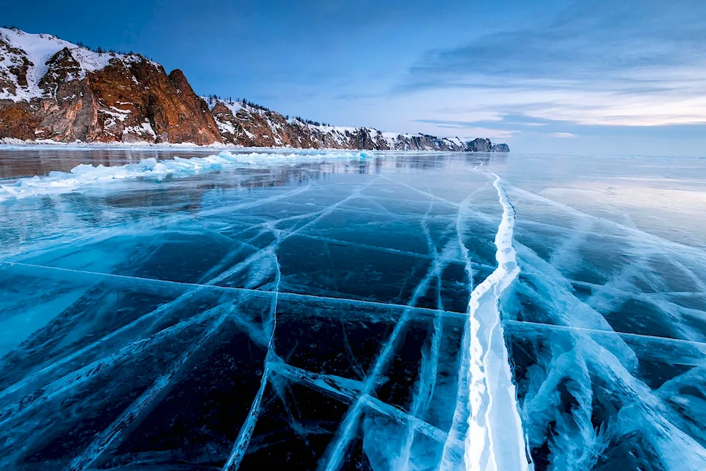 Winter Baikal Goryachinsk