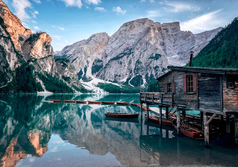 Breyes Lake Italy