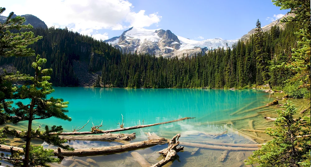 Lake Moraine in Canada