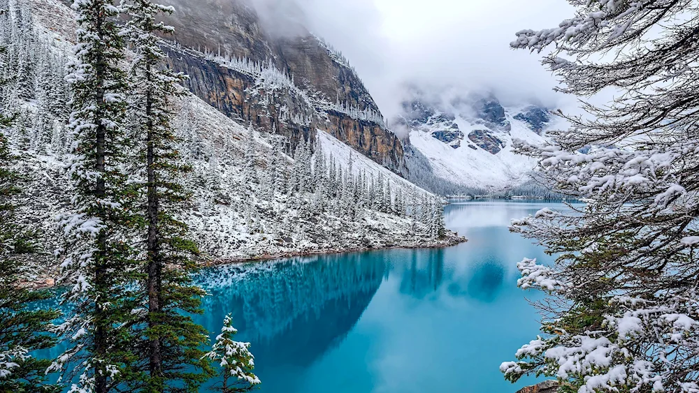 Winter lake