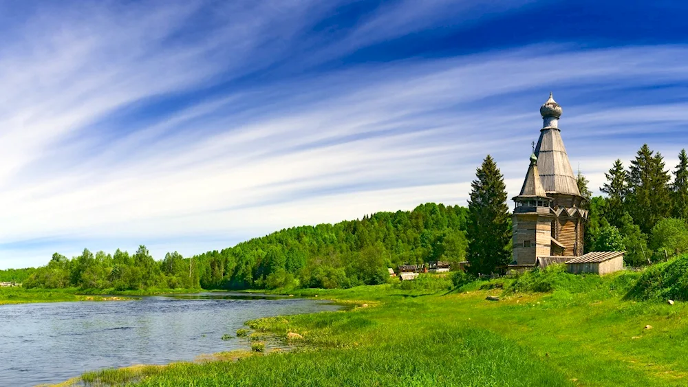 Lake Svetloyar chapel