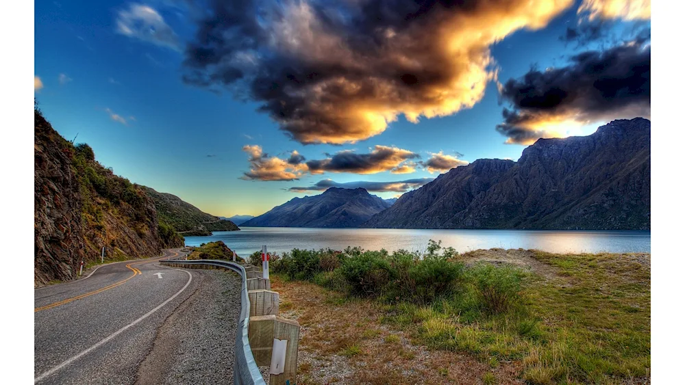 Lake Tekapo in New Zealand