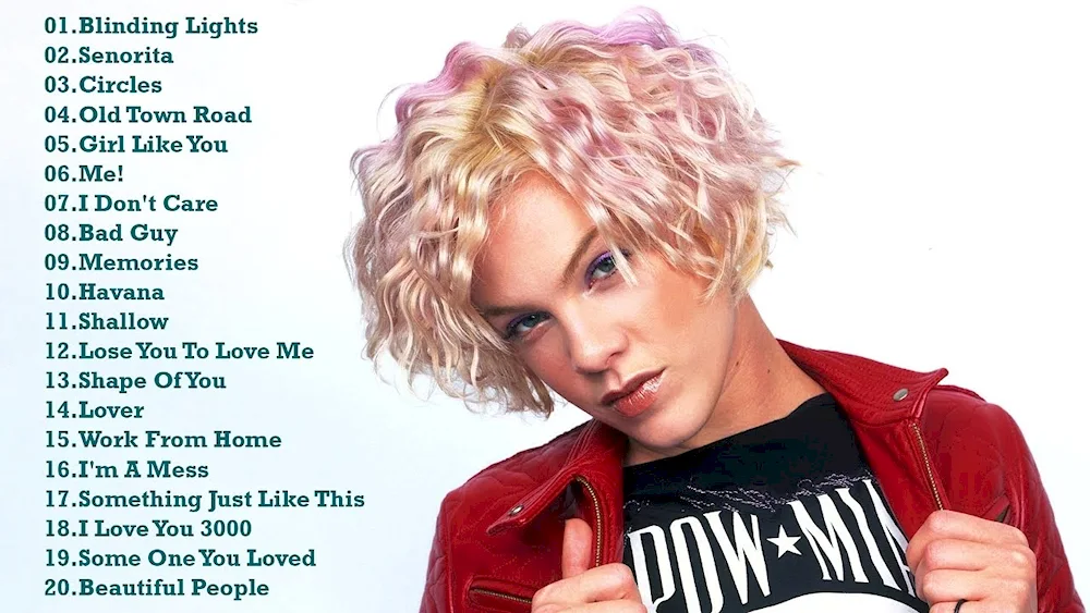 P NK with long hair