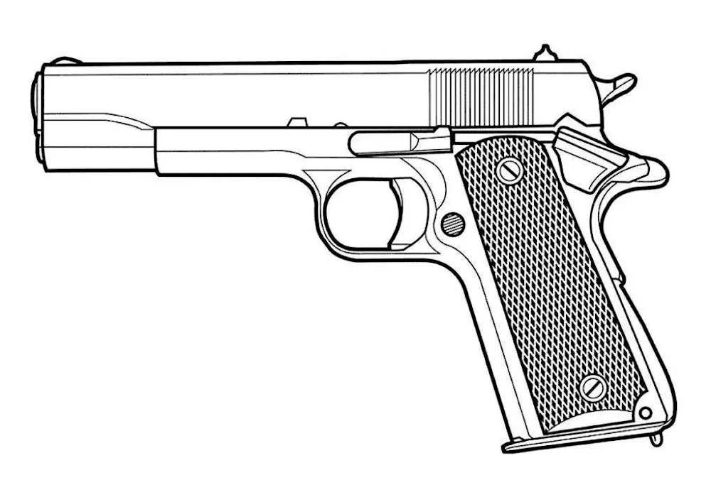 P350 pistol drawing