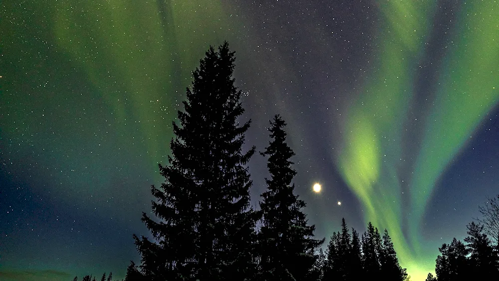 Vrangel Island Northern Lights