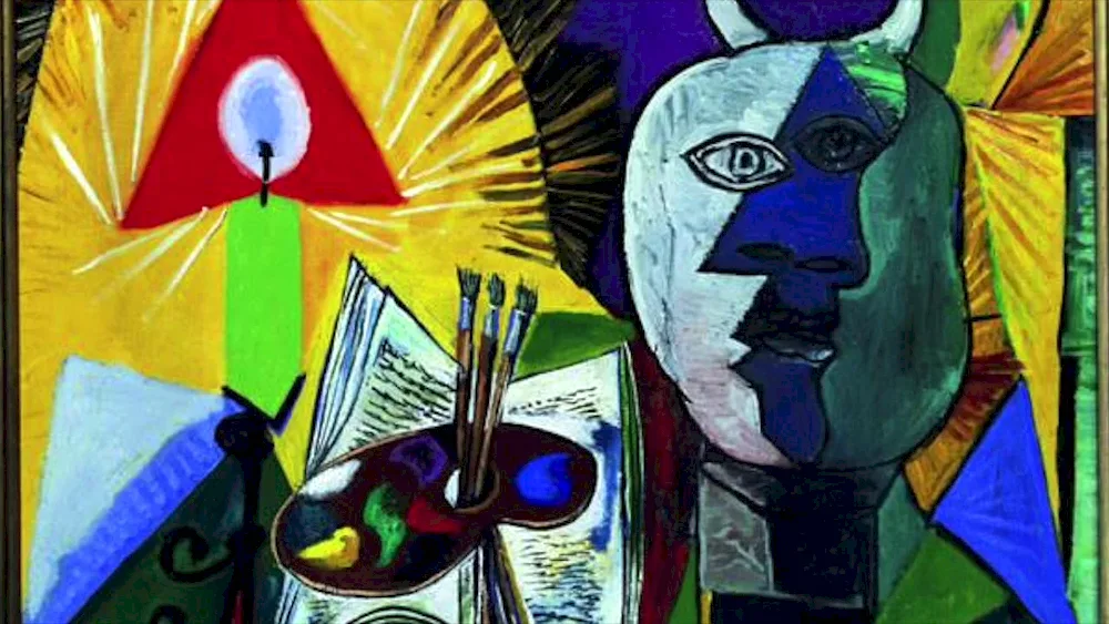 Picasso fish painting