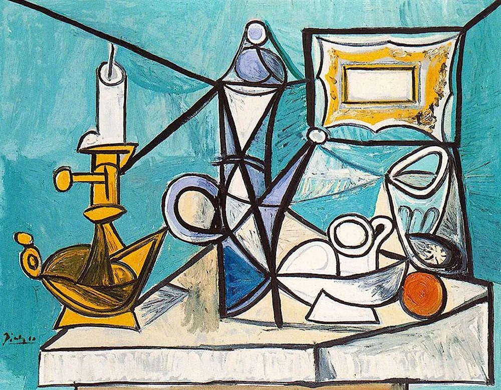 Pablo Picasso still life painting still life
