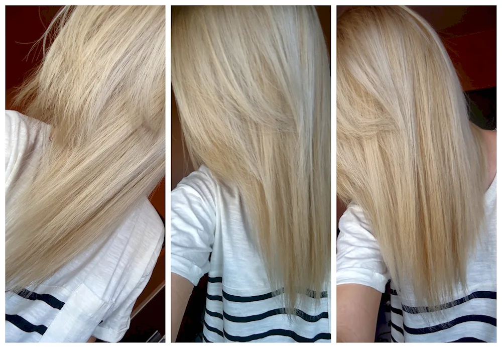 Blonde hair colour