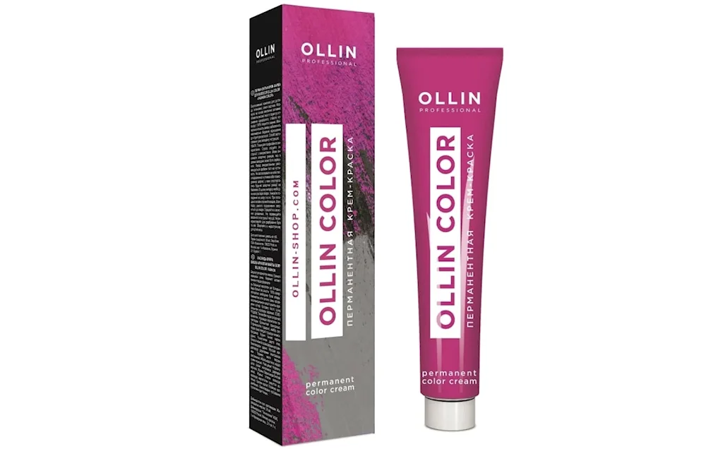 Ollin hair dye palette 6.3